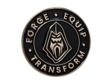 Alkem 1.25in Enamel Pin - Forge. Equip. Transform.